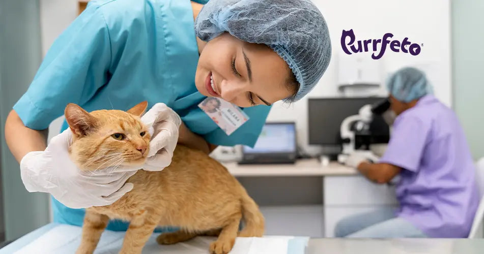 Cat with Urinary Tract Infection