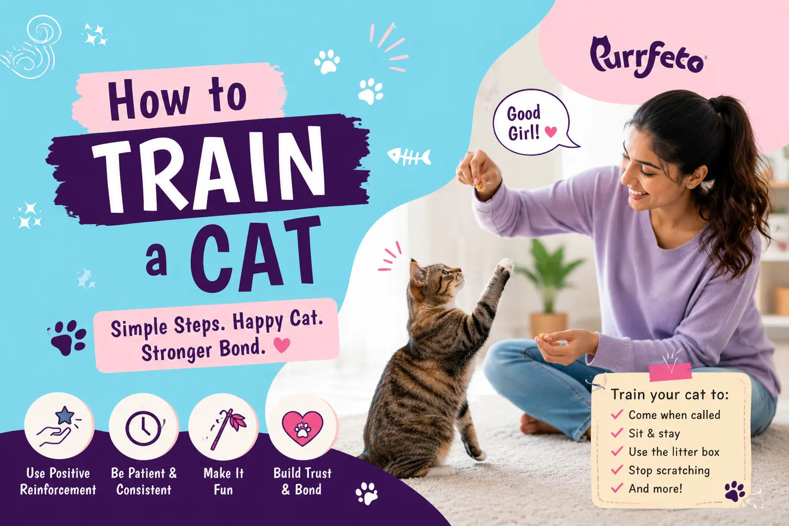 how to train a cat