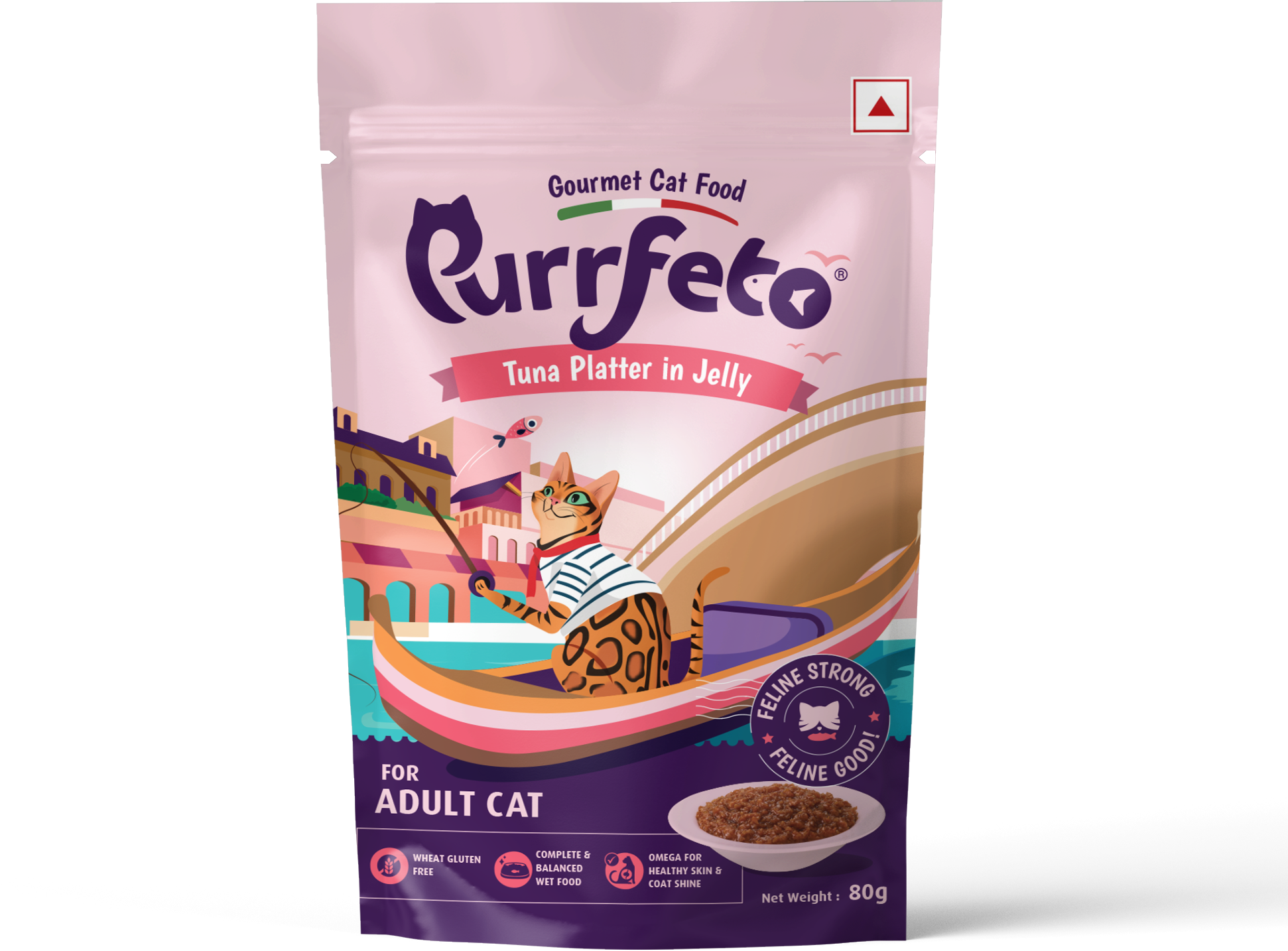 Tuna Platter In Jelly | Adult Wet Cat Food | 80g