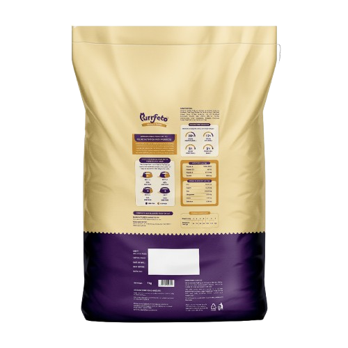 Purrfeto Adult Dry Cat Food with Chicken & Salmon - 7kg